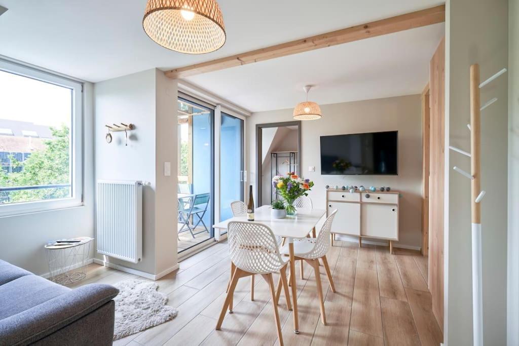 קולמר Le Scandinave Centre Ville/2 Chambres + Terrasse מראה חיצוני תמונה